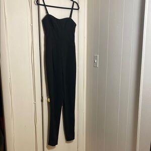 Bebe Black Sleek Jumpsuit for Versatile Occasions